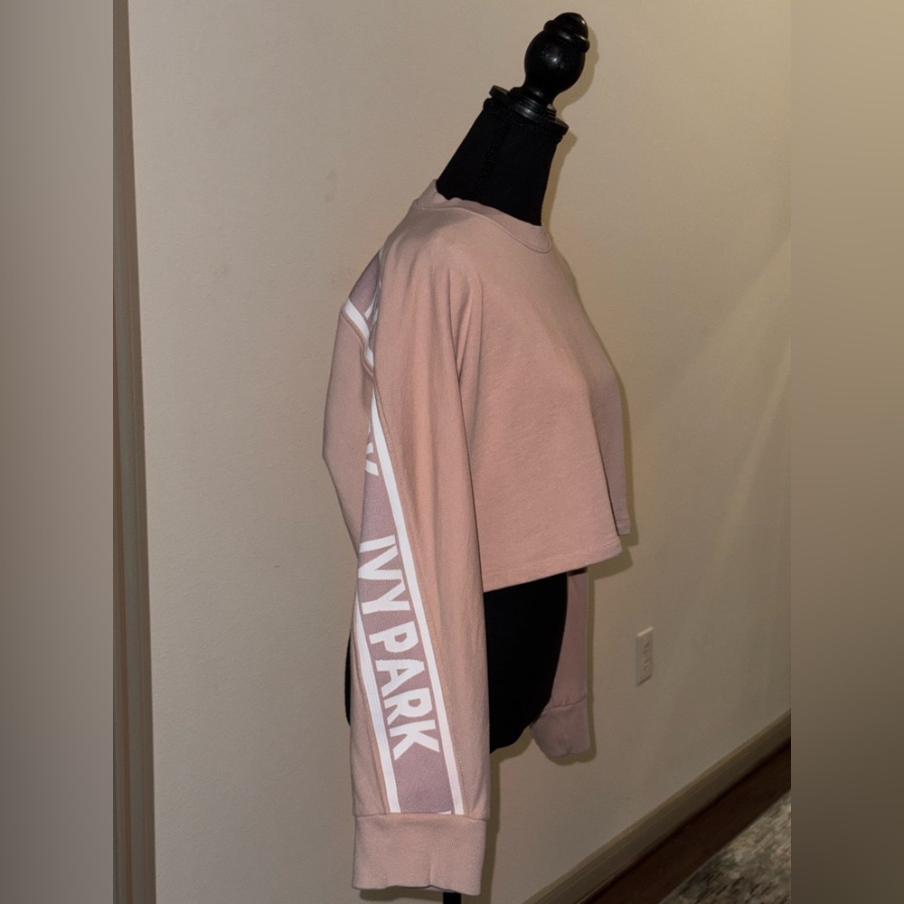 IVY PARK Blush Pink Crewneck